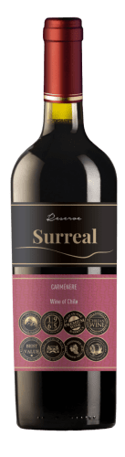 Vinho Chileno Surreal Carmenere Reserva Tinto 750ml - 1 Unidade